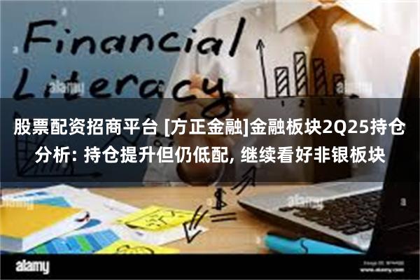 股票配资招商平台 [方正金融]金融板块2Q25持仓分析: 持仓提升但仍低配, 继续看好非银板块