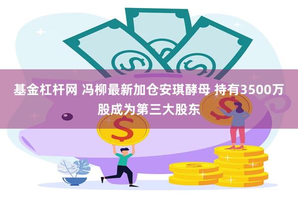 基金杠杆网 冯柳最新加仓安琪酵母 持有3500万股成为第三大股东